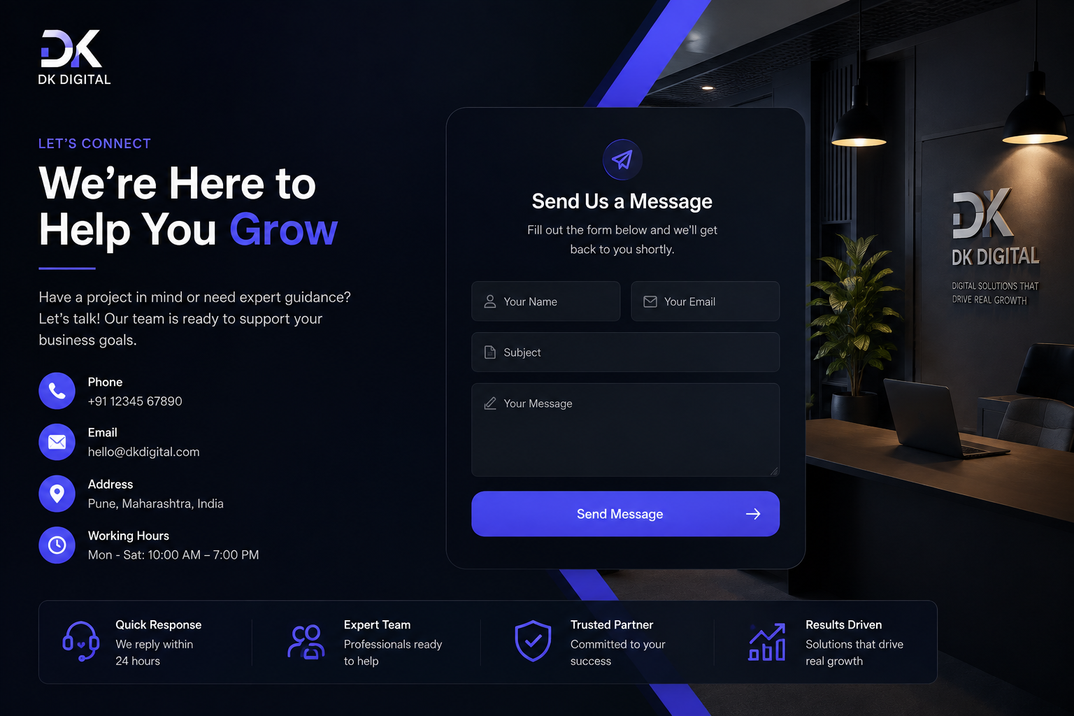 digital marketing freelancer helping businesses grow