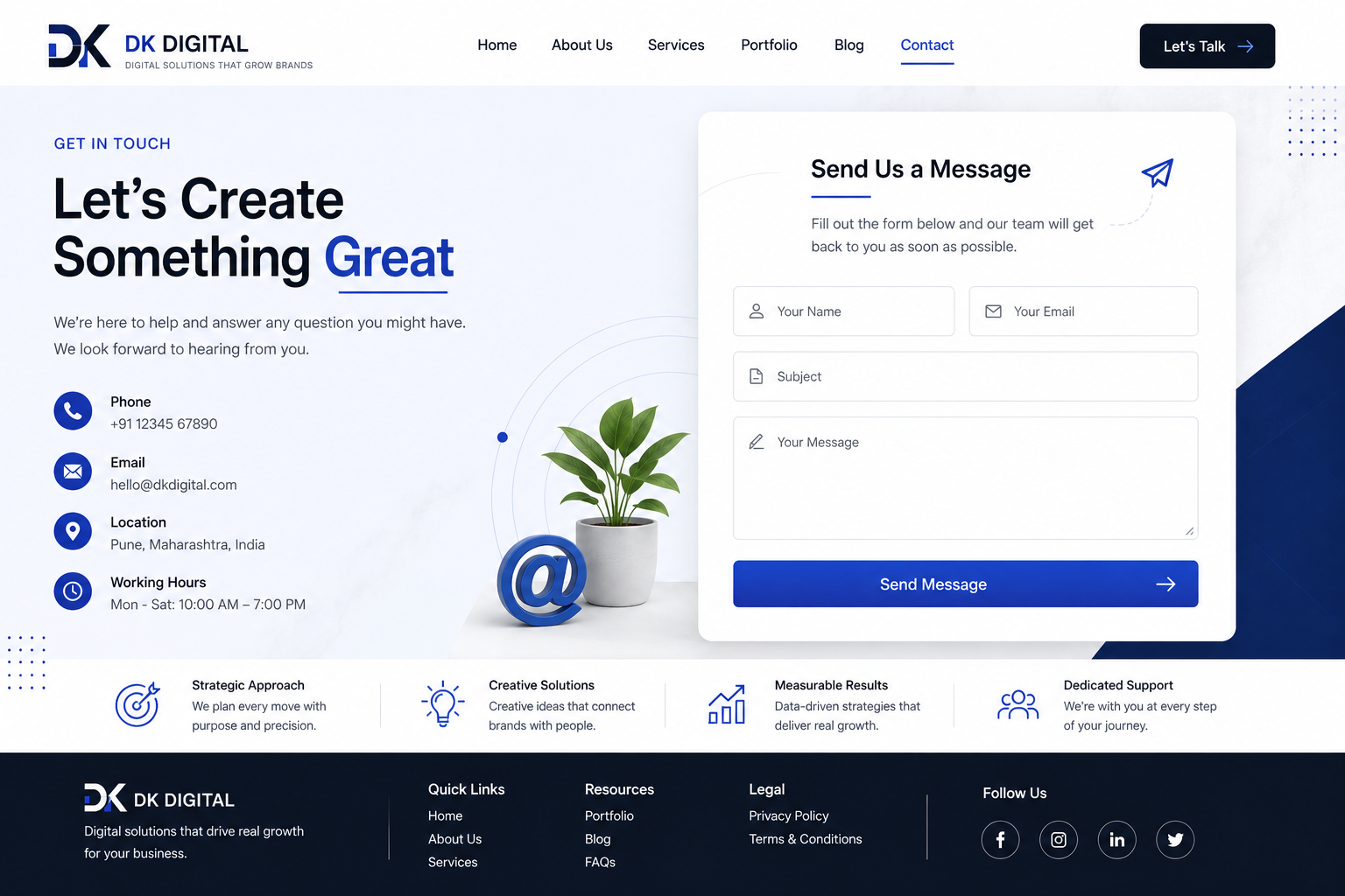 digital marketing freelancer helping businesses grow