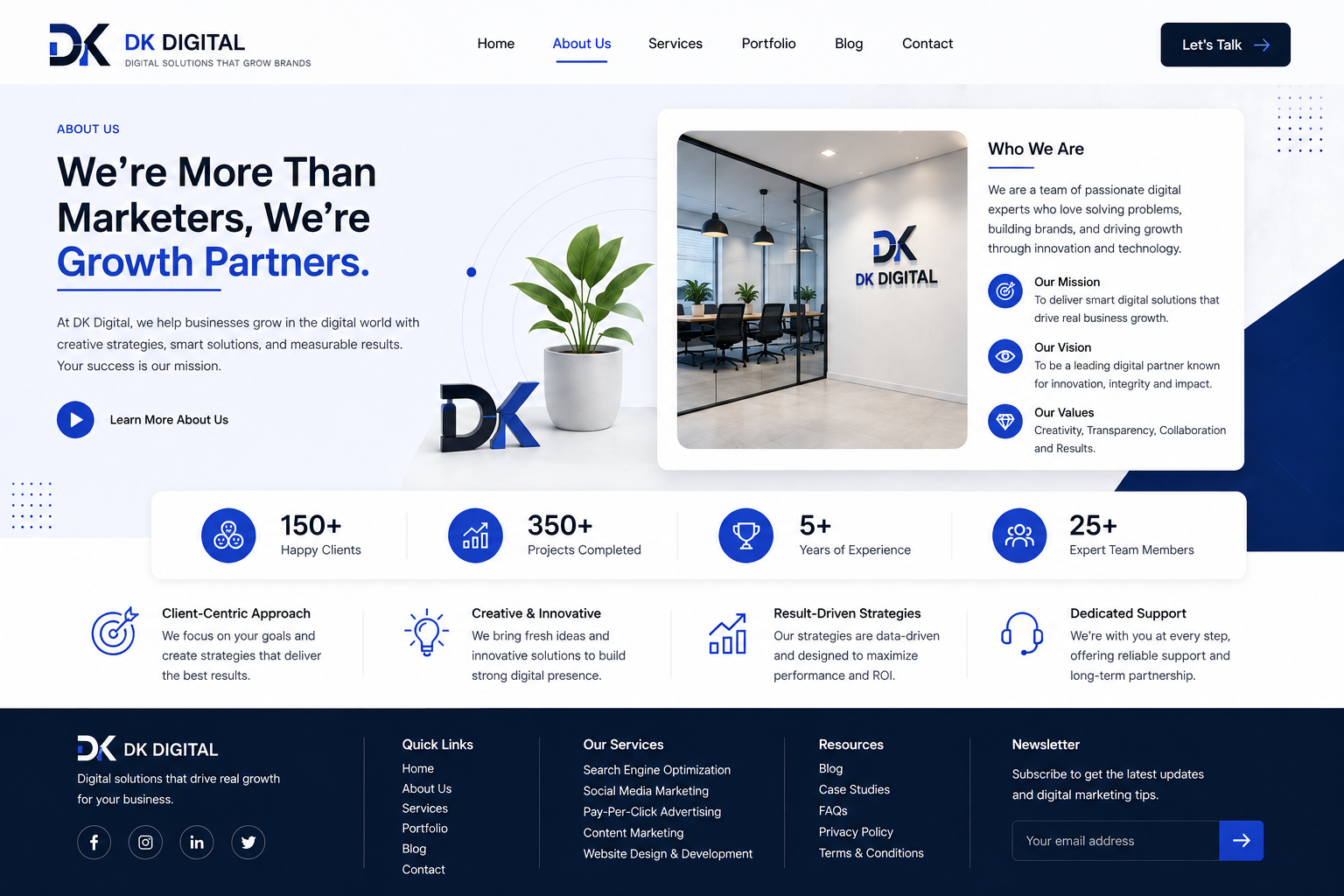 digital marketing freelancer helping businesses grow